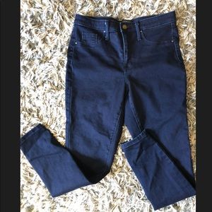 Mossimo High Rise Jeggings Dark Wash